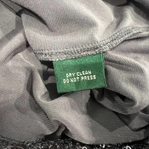 Julian Joyce by Mandalay Rare Purple Sequined One Shoulder Midi Dress $495 - Picture 12 of 12